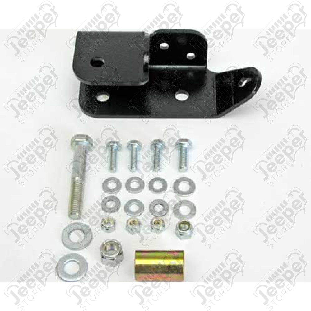 Patte de repositionnement de barre Panhard arrière (pour réhausse de 2" à 4") - Jeep Wrangler TJ - 55299