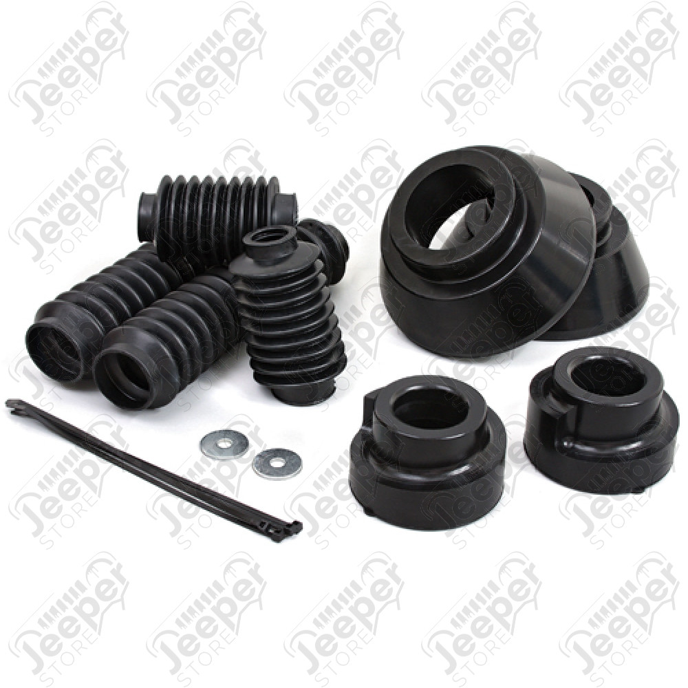 Kit réhausse (+38 mm avant et +50 mm arrière) - Jeep Cherokee Liberty KJ - KJ09123