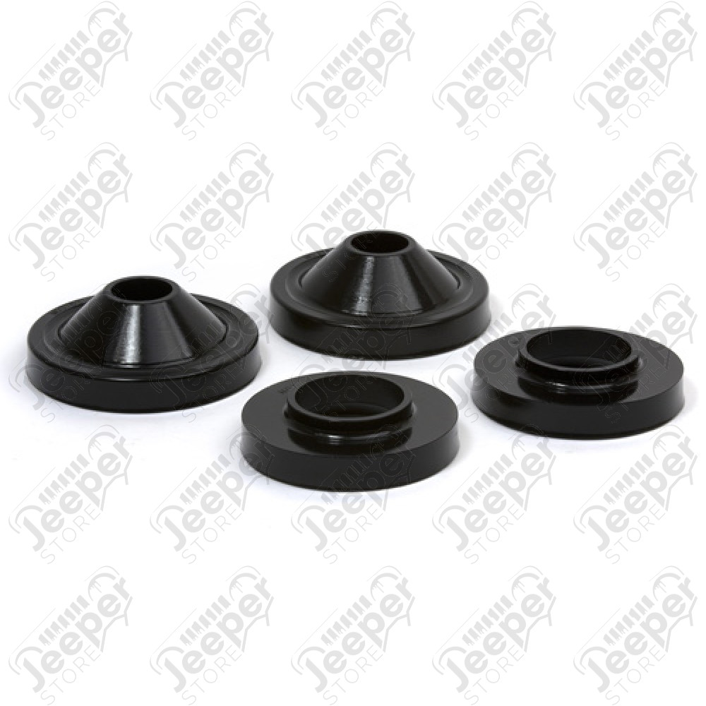 4 Cales de rehausse en polyuréthane, 3/4" +19mm, Jeep Wrangler JK