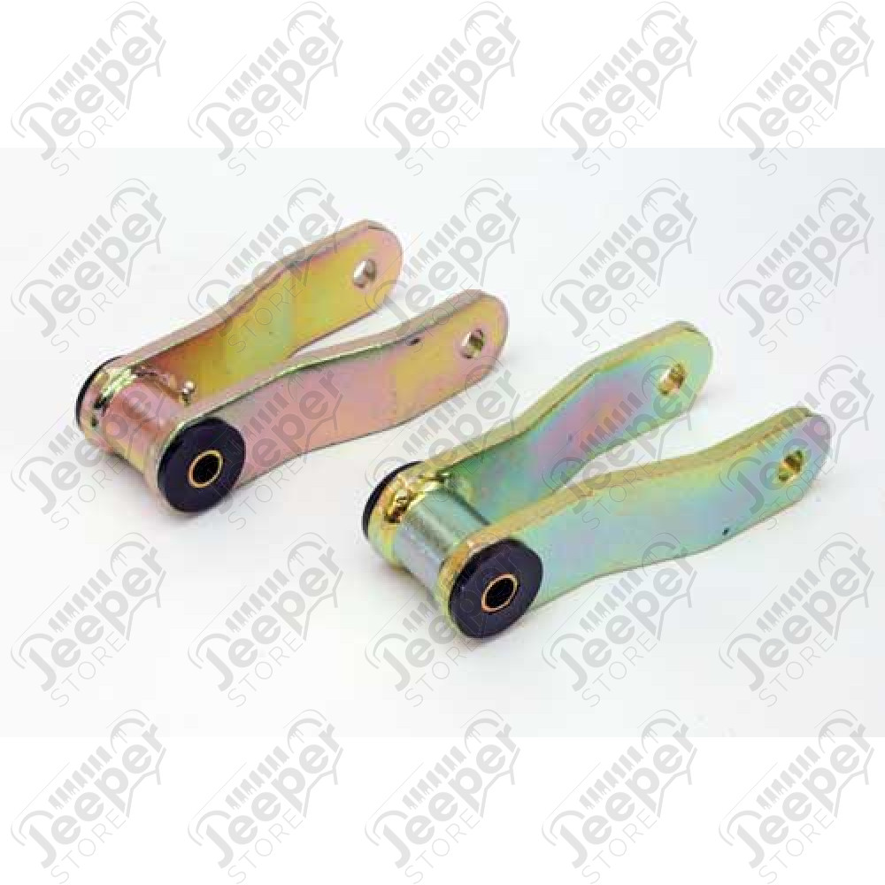 Kit de 2 jumelles de réhausse pour lames arrière +1.5" (+40mm) pour Jeep Cherokee XJ 