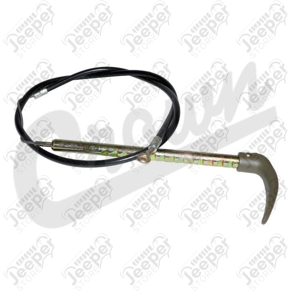 Cable de frein à main avec poignée Jeep Willys MB