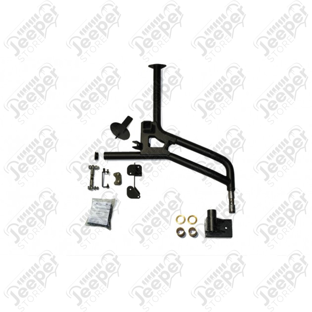 Porte roue de secours AEV pour pare chocs arrière AEV Jeep Wrangler JK