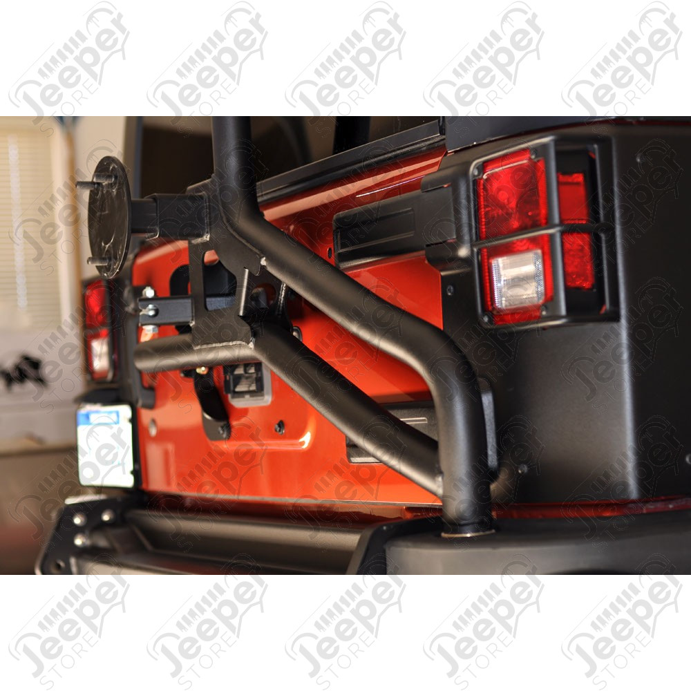 Porte roue de secours AEV pour pare chocs arrière AEV Jeep Wrangler JK