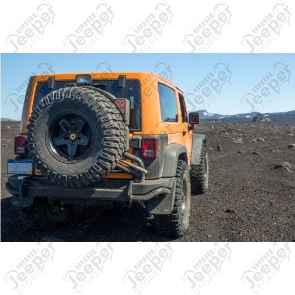 Porte roue de secours AEV pour pare chocs arrière AEV Jeep Wrangler JK