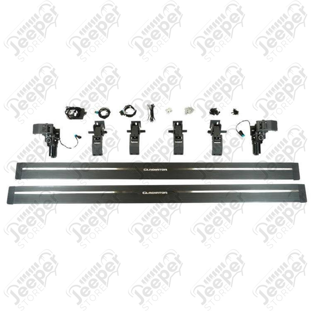 Kit de marchepieds électrique avec plateaux - Jeep Gladiator JT - AGGJWJTESS