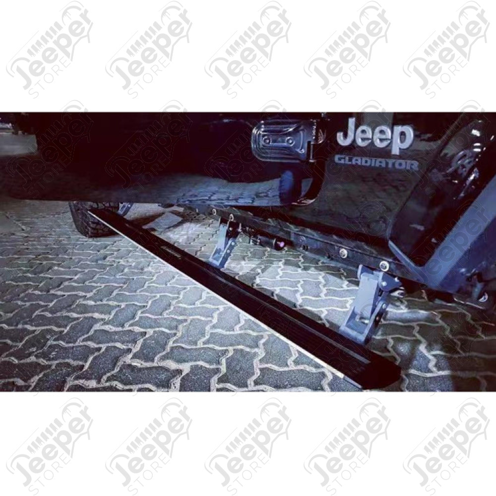 Kit de marchepieds électrique avec plateaux - Jeep Gladiator JT - AGGJWJTESS