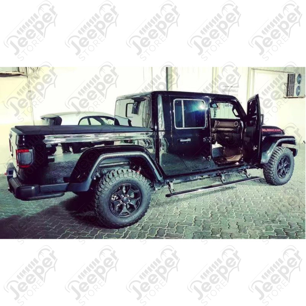 Kit de marchepieds électrique avec plateaux - Jeep Gladiator JT - AGGJWJTESS