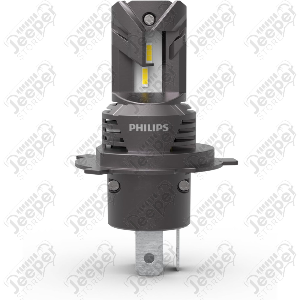 Kit 2 ampoules LED H4 (Marque Philips) - 12V - +80%