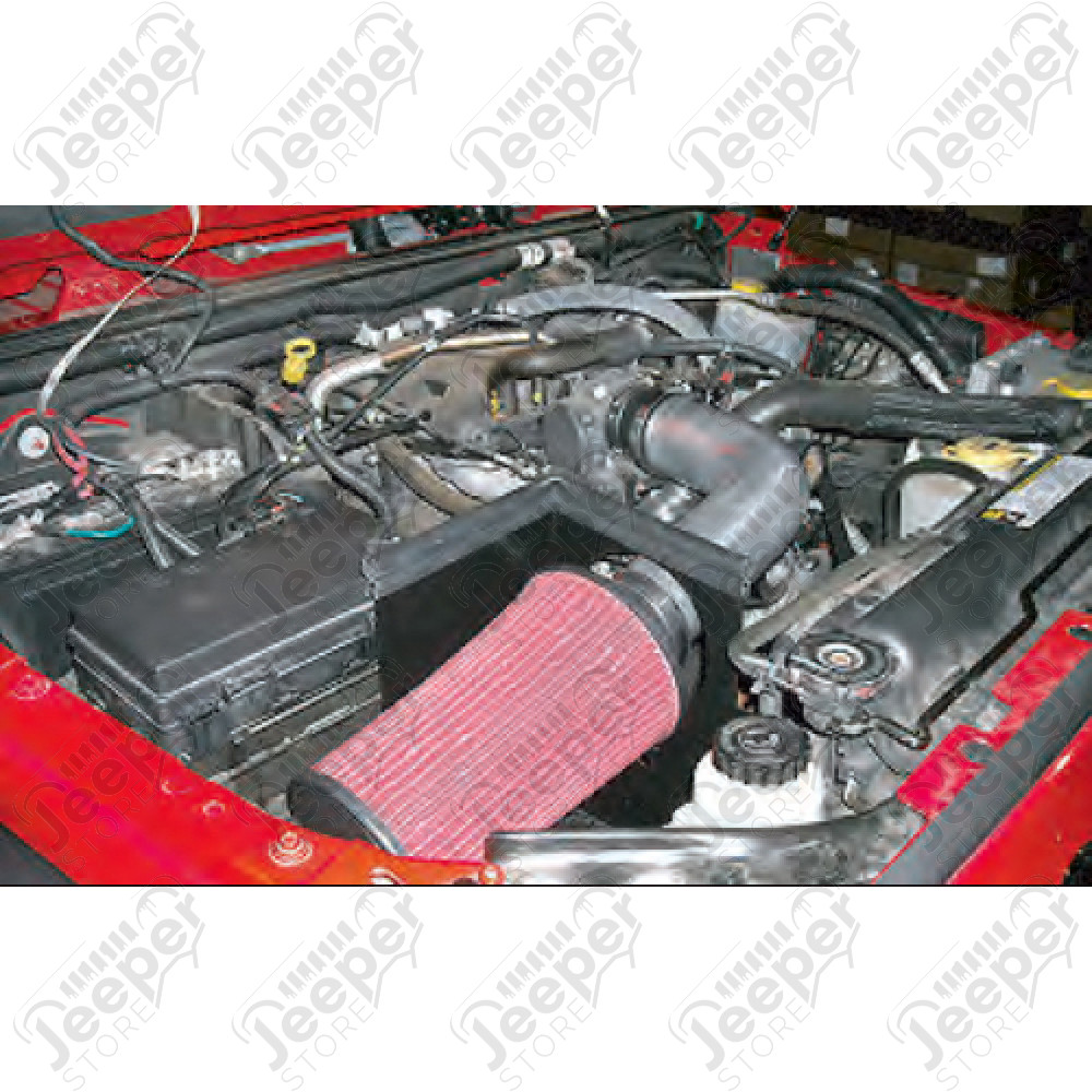 Admission d'air direct, Performance Intake System, 3.8L essence pour Jeep Wrangler JK (conduit aluminium)