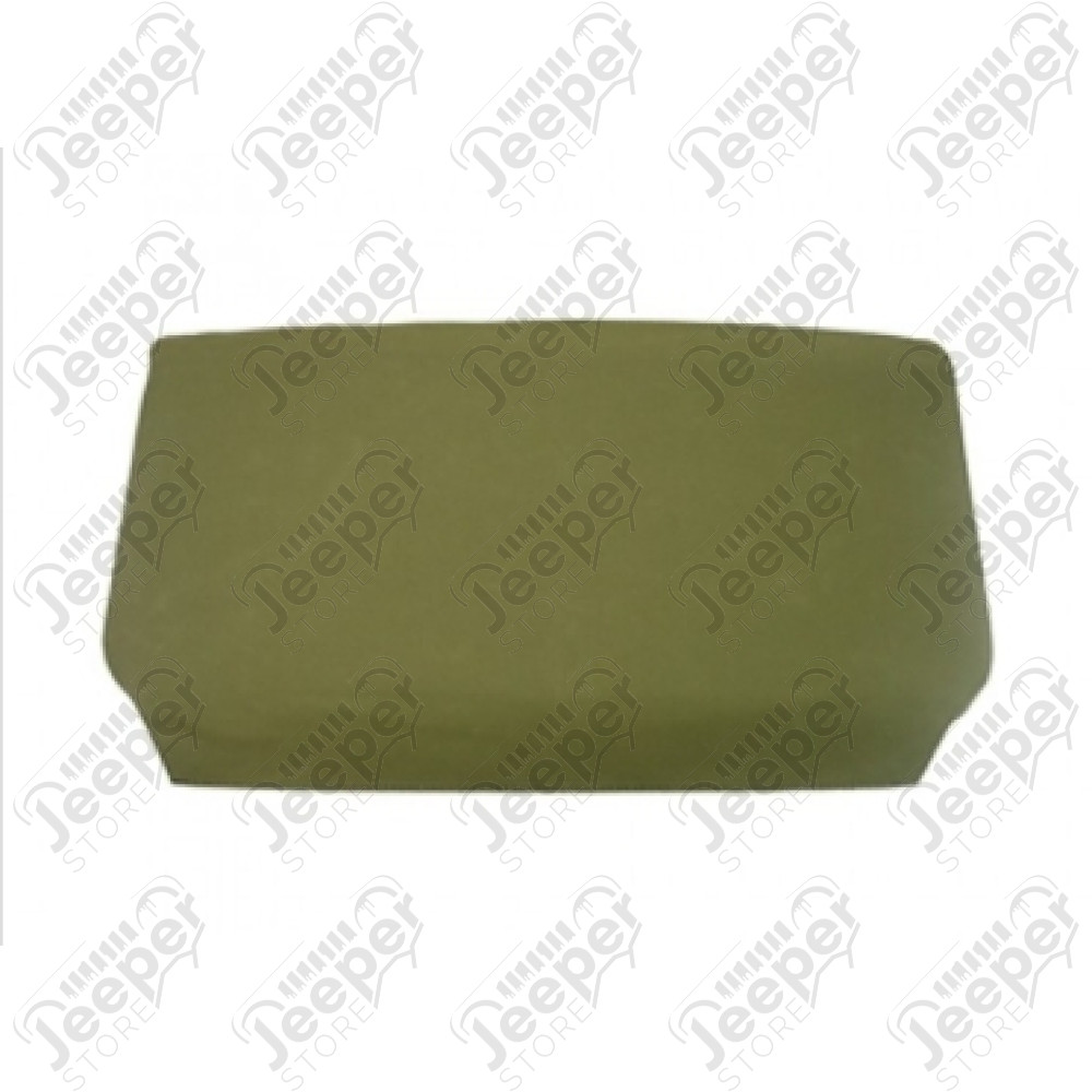Coussin de banquette arrière en toile Kaki - Jeep Willys MB, GPW, M201, CJ2A, CJ3A, CJ3B - A11732 / WOA11732