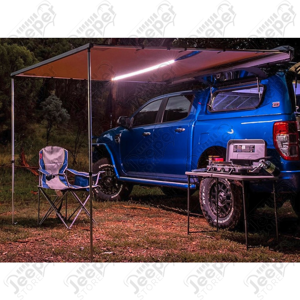 Auvent avec éclairage LED ARB Touring en aluminium 250x250 cm - ARB 814408