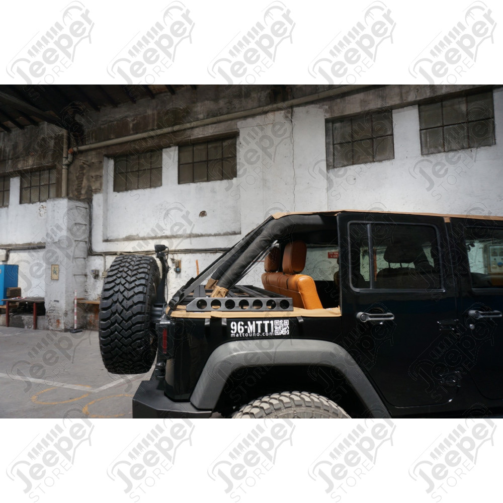 Bâche complète Suntop Cargo Top U4, couleur: Sable (Deep Sand) pour Jeep Wrangler JK Unlimited (4 portes) (Default)
