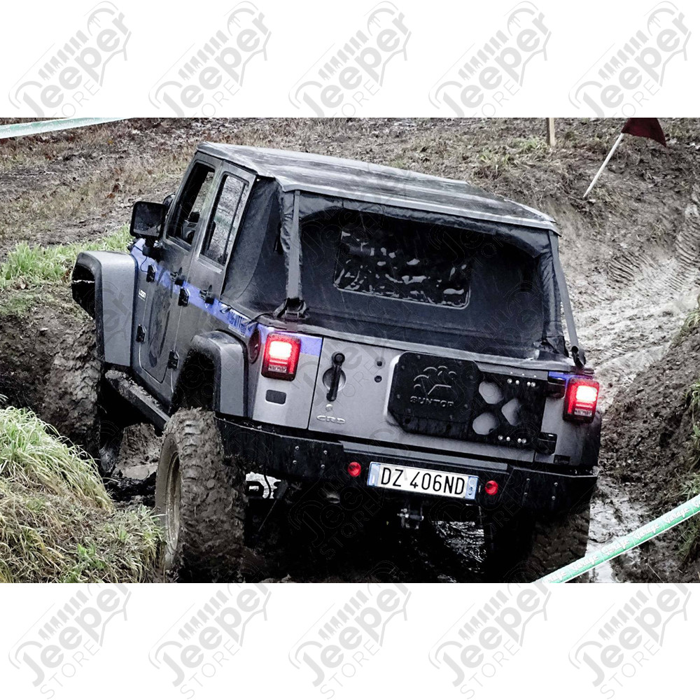 Bâche complète Suntop Cargo Top U4, couleur: Sable (Deep Sand) pour Jeep Wrangler JK Unlimited (4 portes) (Default)