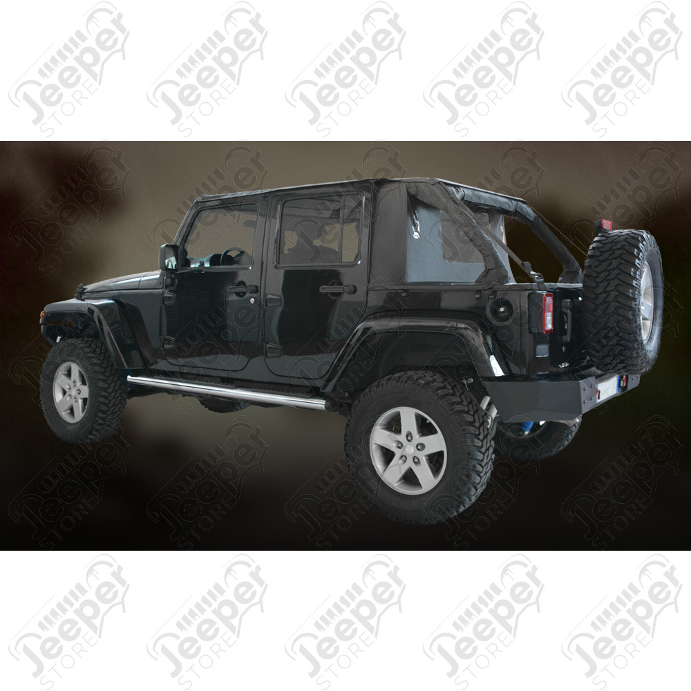 Bâche complète Suntop Cargo Top U4, couleur: Sable (Deep Sand) pour Jeep Wrangler JK Unlimited (4 portes) (Default)