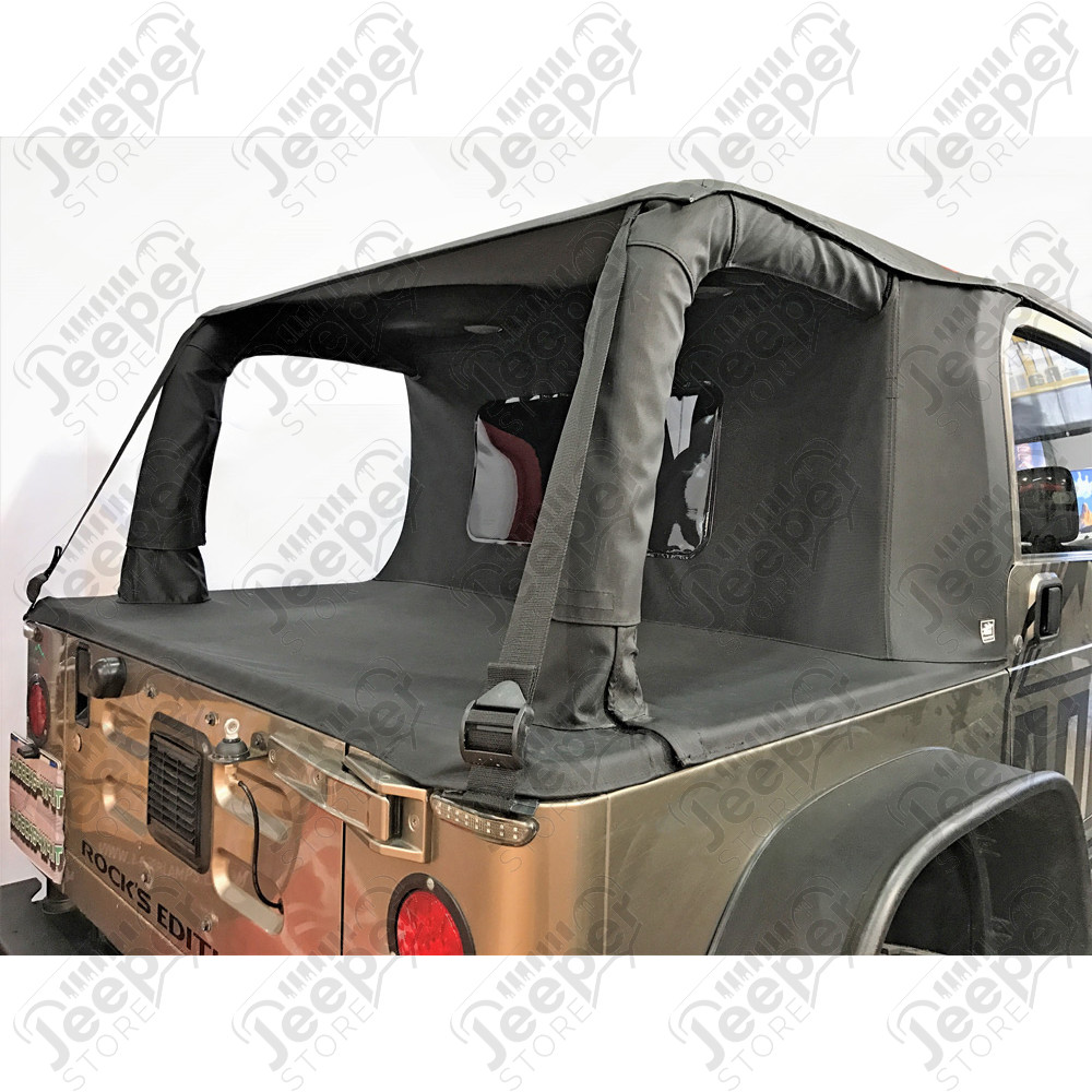 Bâche Suntop Cargo Top U2, couleur: noir (Black Diamond) pour Jeep Wrangler TJ