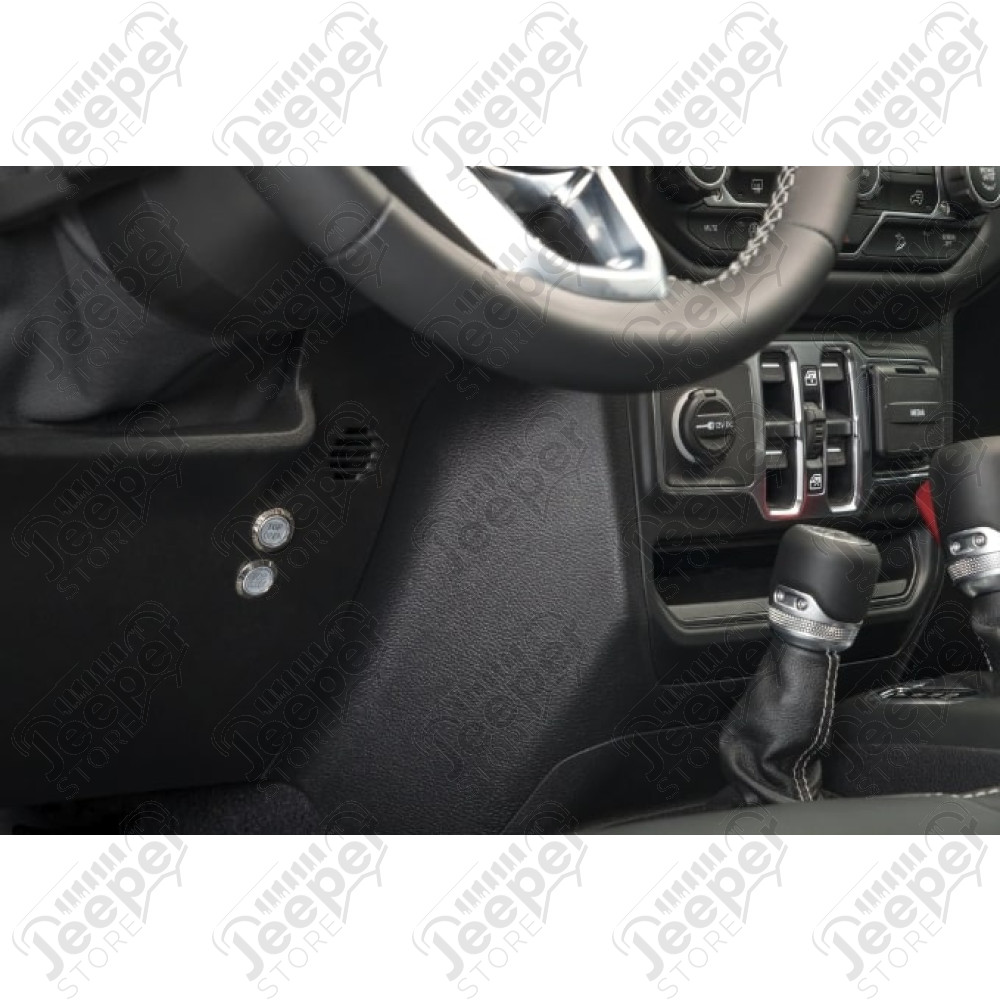 Bâche électrique Fastback by MyTop - Couleur : Gun Metal (Gris Anthracite) - Jeep Wrangler JL Unlimited (4 portes)