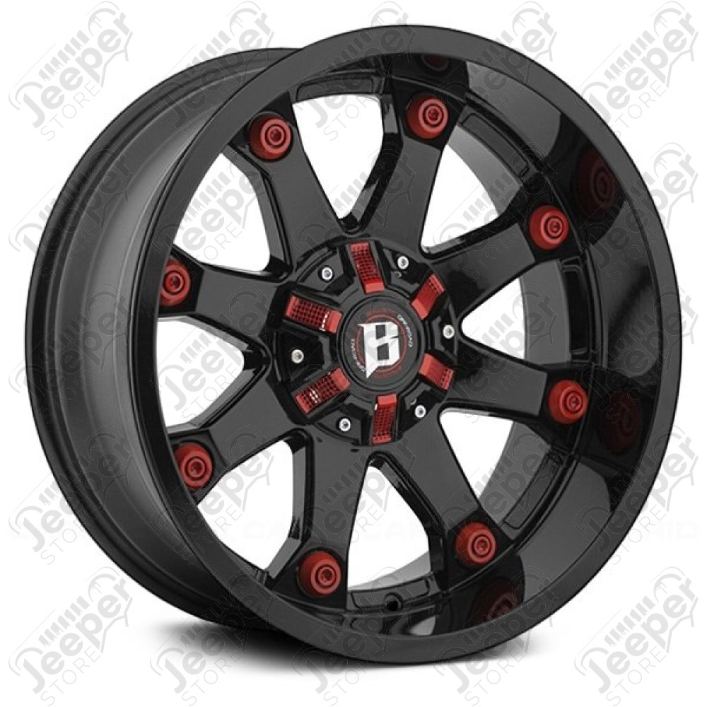 Jante alu Ballistic 581 12x22 / 5x139.7 / ET: -44 - 5812NGBRDK / 581222050-44GB