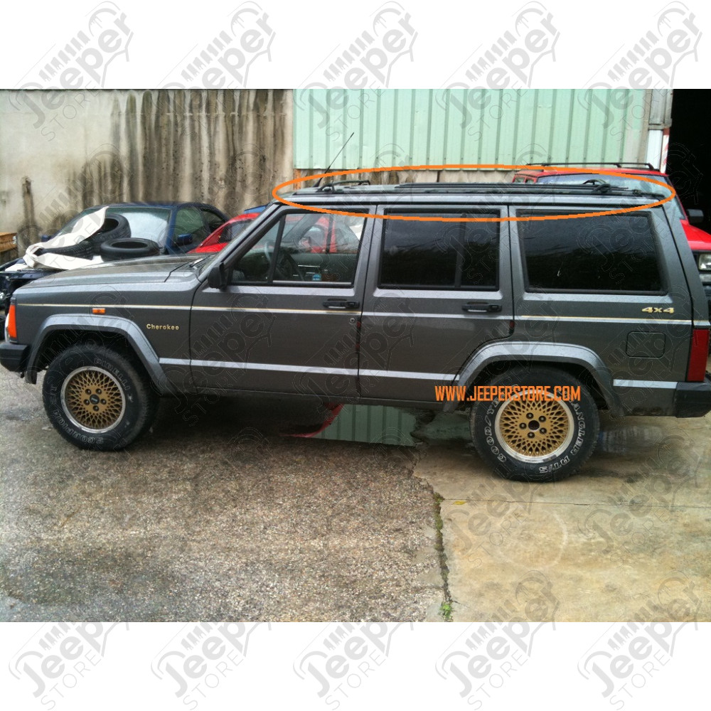 Occasion : Barre de toit longitudinale - Jeep Cherokee XJ