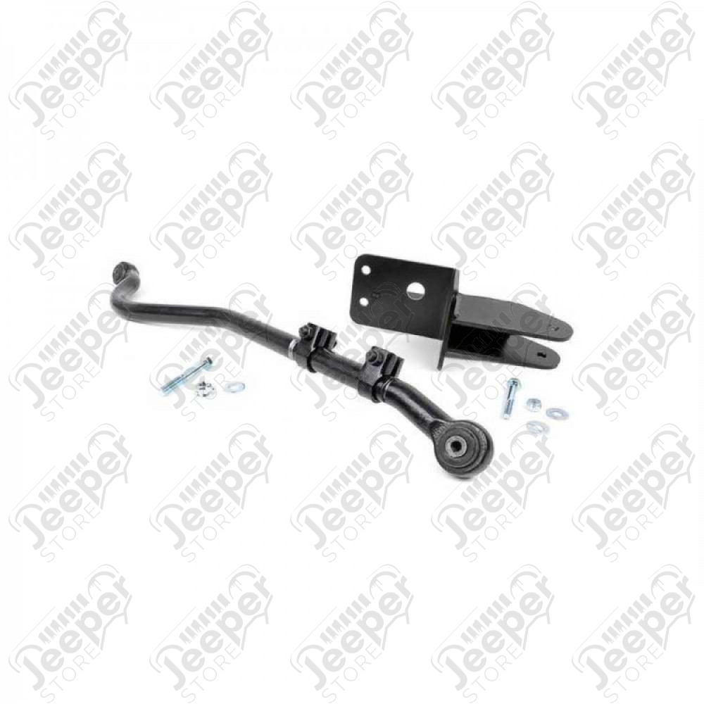 Barre Panhard avant réglable avec socle de rabaissement (pour réhausse de 0" à 3.5") pour Jeep Cherokee XJ et Grand Cherokee ZJ, ZG - RC1181