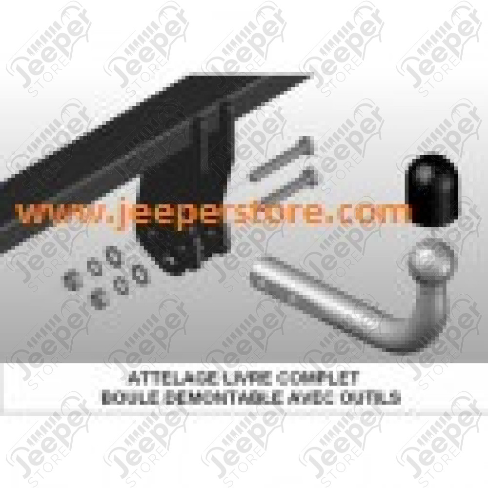 Crochet d'attelage Europe pour Jeep Grand Cherokee ZJ, ZG