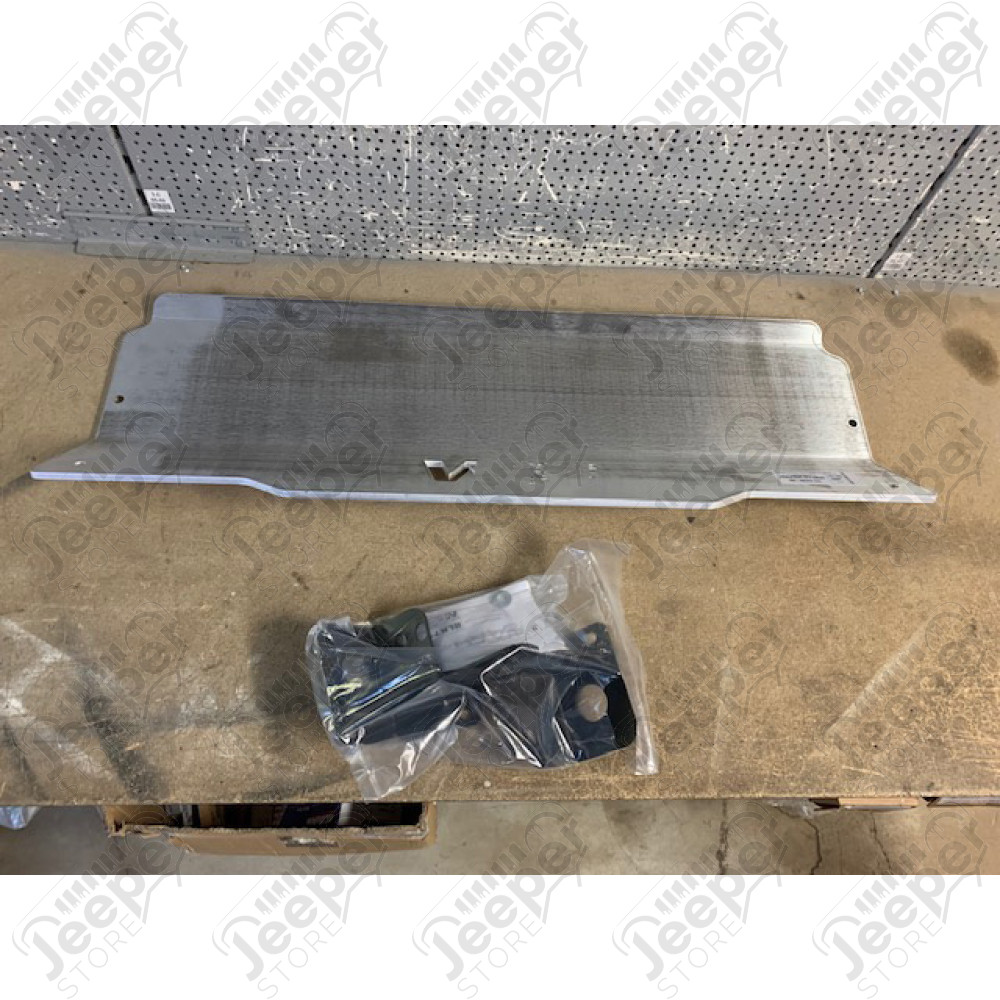 BLAV78A Ski de protection avant (blindage) entre PC et barres de direction Jeep Wrangler JL (essence et diesel) 
