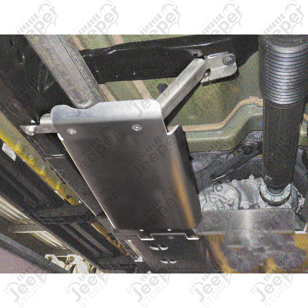 Ski de protection d'échappement centrale pour 2.0L essence (blindage) Jeep Wrangler JL Unlimited