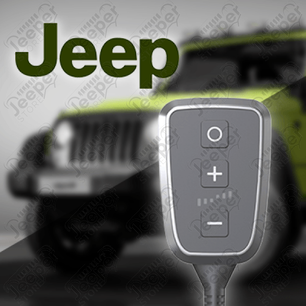 Boitier Additionnel Pédal Booster by PEDALBOX+ Jeep Wrangler JK (essence et diesel) New Design !