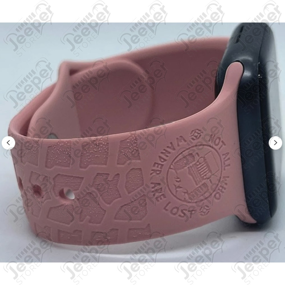 Goodies : Bracelet Jeeper pour montre Apple Watch (couleur : vert menthe - taille : 16 à 21 cm)
