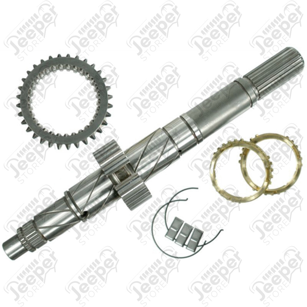 Arbre principal avec synchroniseurs 1ere et 2eme boite SR4 Jeep CJ
