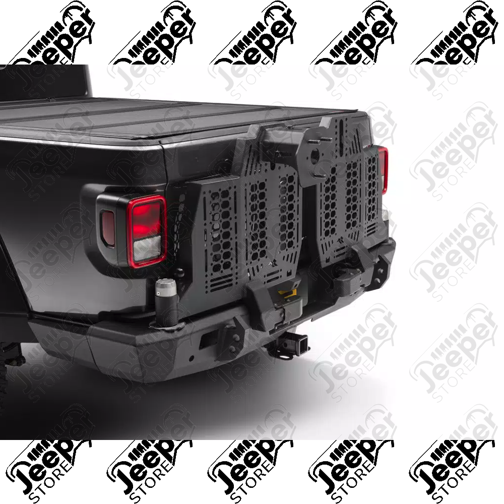 Porte gauche pour pare chocs arrière "Wingmate" Rugged Ridge by RealTruck pour Jeep Gladiator JT - 11540.41 / 11540-41 / 1154041