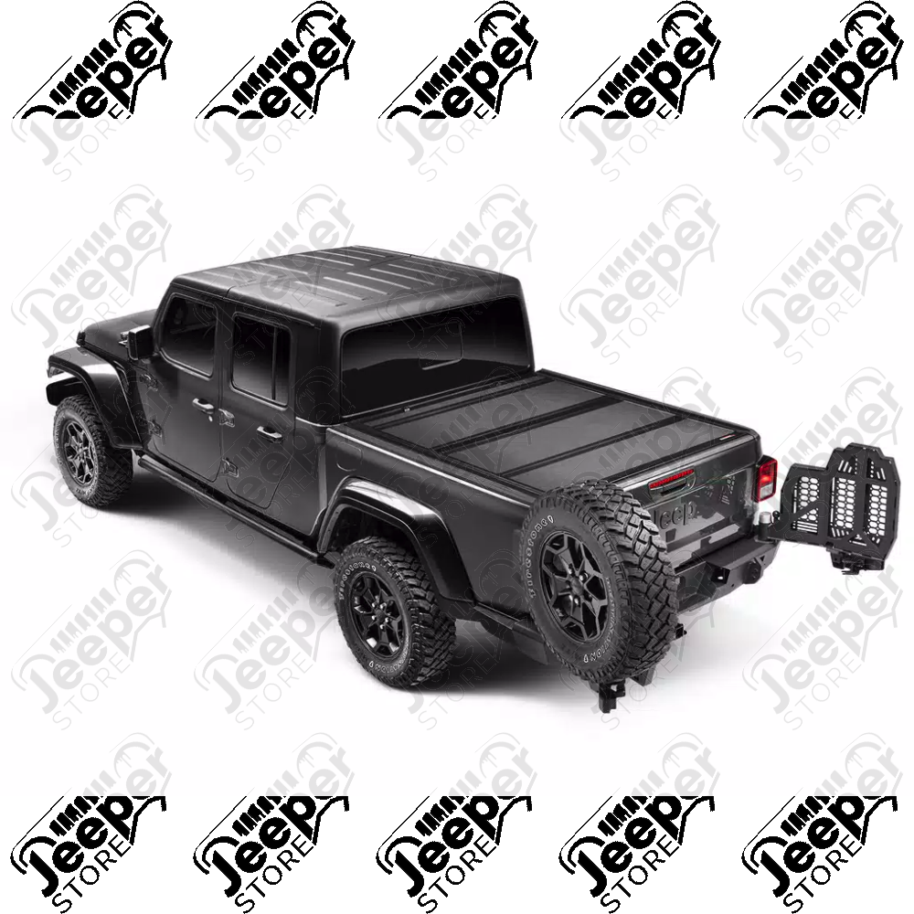Porte gauche pour pare chocs arrière "Wingmate" Rugged Ridge by RealTruck pour Jeep Gladiator JT - 11540.41 / 11540-41 / 1154041