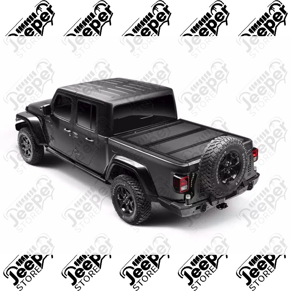 Porte gauche pour pare chocs arrière "Wingmate" Rugged Ridge by RealTruck pour Jeep Gladiator JT - 11540.41 / 11540-41 / 1154041