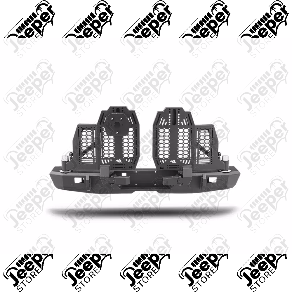 Porte gauche pour pare chocs arrière "Wingmate" Rugged Ridge by RealTruck pour Jeep Gladiator JT - 11540.41 / 11540-41 / 1154041