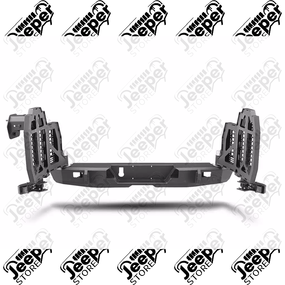 Porte gauche pour pare chocs arrière "Wingmate" Rugged Ridge by RealTruck pour Jeep Gladiator JT - 11540.41 / 11540-41 / 1154041