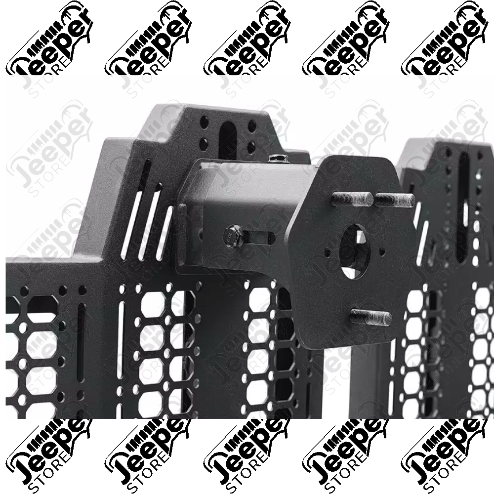 Support de roue pour orte gauche sur pare chocs arrière "Wingmate" Rugged Ridge by RealTruck pour Jeep Gladiator JT - 11540.46 / 11540-46 / 1154046