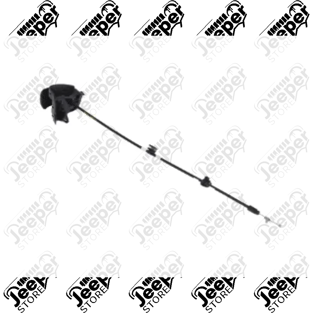 Poignée de dossier avec cable pour siège avant conducteur Jeep Wrangler JL (2 portes) - 6QD05TX7AC