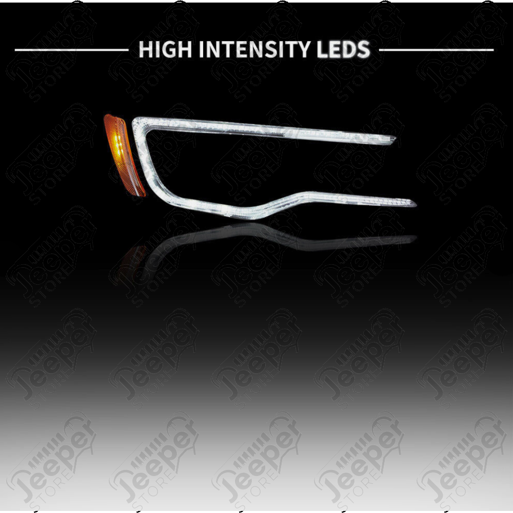 Kit de 2 phares avant LED pour Jeep Grand Cherokee WK2 - VLS-YAA-DQ-0509-HL