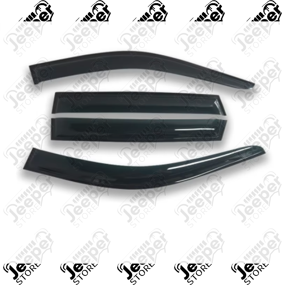 Kit de 4 déflecteurs de vitres pour Jeep Grand Cherokee WL, WK2