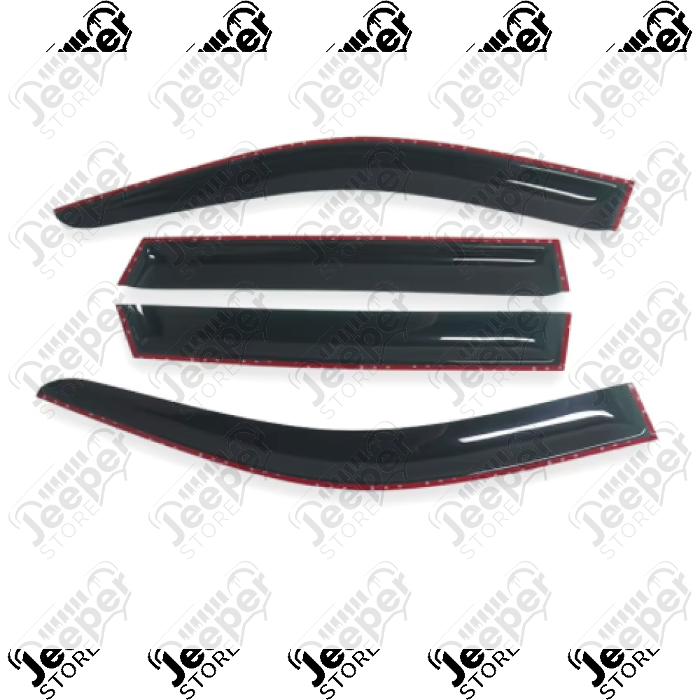 Kit de 4 déflecteurs de vitres pour Jeep Grand Cherokee WL, WK2
