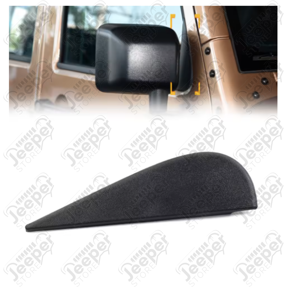 Enjoliveur de rétroviseur droit pour Jeep Wrangler JK