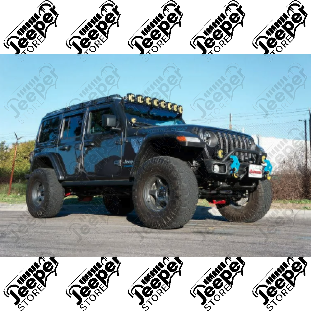 Kit réhausse +3" (+7.50 cm) Rancho avec amortisseurs RS9000XL pour Jeep Wrangler JL Unlimited (4 portes) - RS66136BK + RS999065 x2 + RS999066 x2