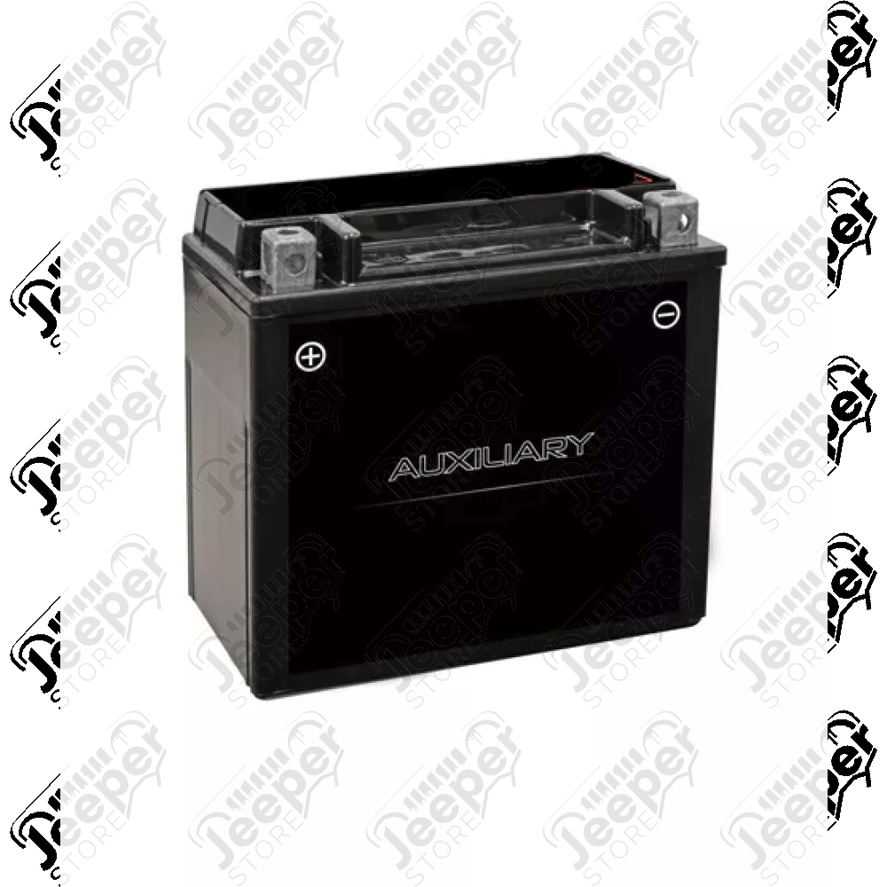 Batterie auxiliaire Start And Stop 2.0L essence Jeep Wrangler JL 12 volts, 12ah, aux14, 180cca, 18mins - BBAUA180AA / GYAUX14 / 56029759AB / 56029759