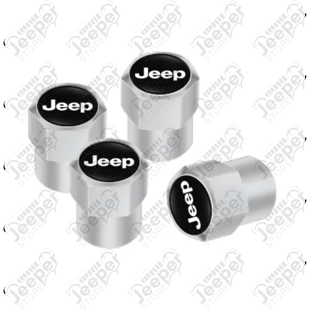 Kit de 4 bouchons de valve Jeep