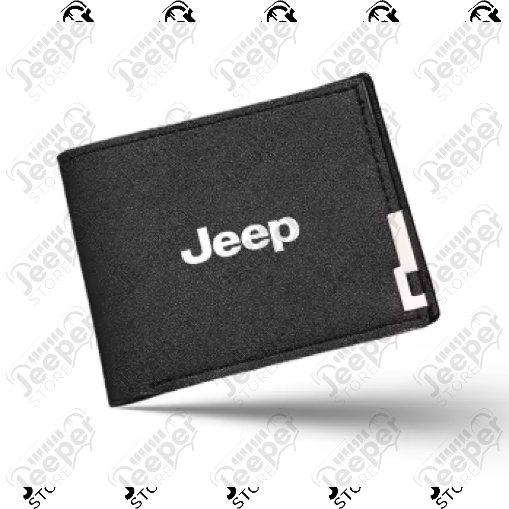 Portefeuille Jeep pour homme - Couleur : noir