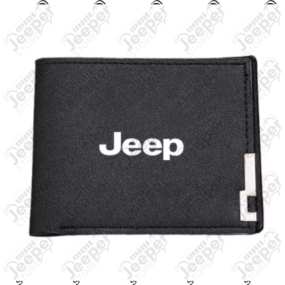 Portefeuille Jeep pour homme - Couleur : noir