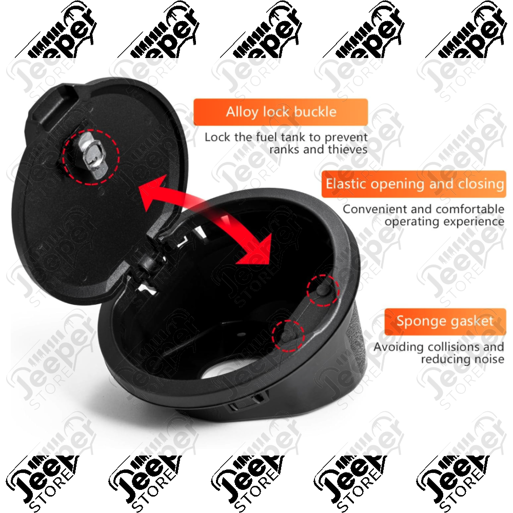 Trappe à essence vérouillable (carburant) Jeep Wrangler JL