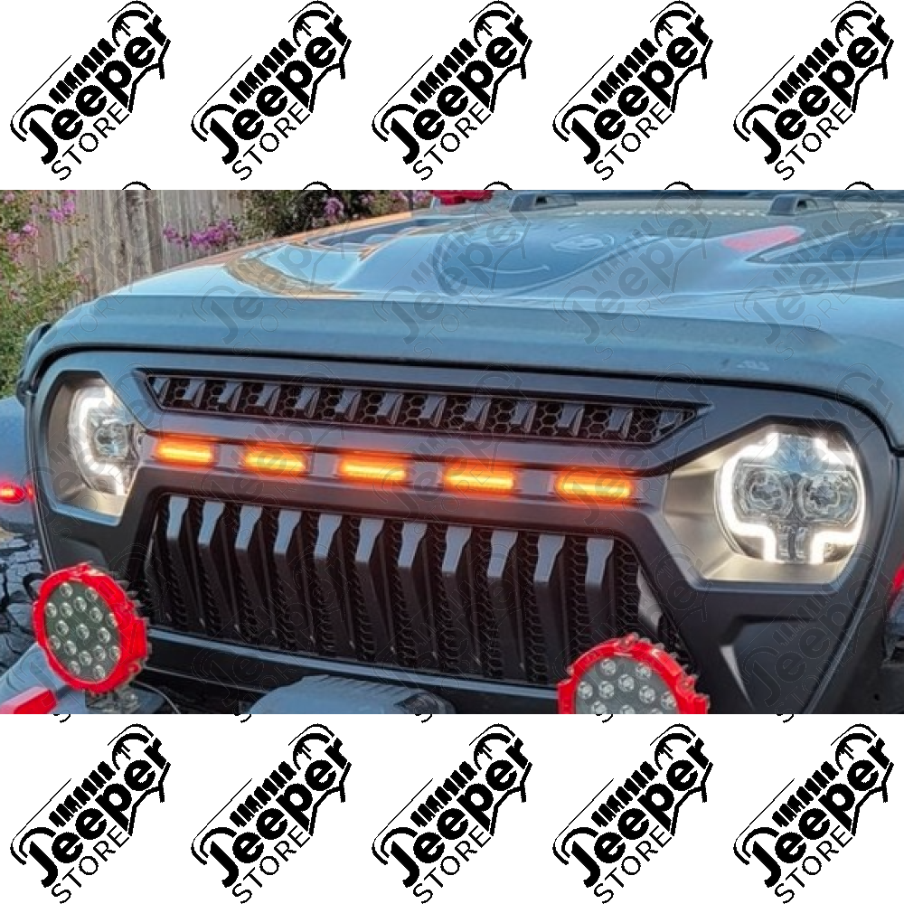 Kit 2 phares LED 9” FLJ Offroad – Signature “X” homologuée (DOT/SAE/E9) pour Jeep Gladiator JT - 0824.30 / XOHL055