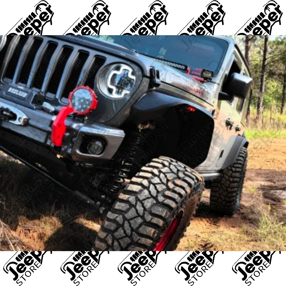 Kit 2 phares LED 9” FLJ Offroad – Signature “X” homologuée (DOT/SAE/E9) pour Jeep Wrangler JL - 0824.30 / XOHL055