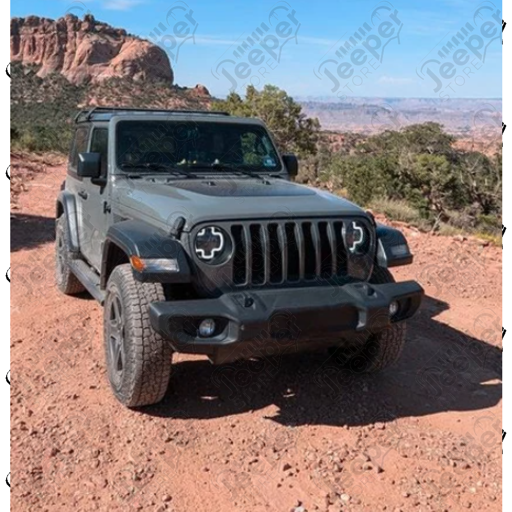 Kit 2 phares LED 9” FLJ Offroad – Signature “X” homologuée (DOT/SAE/E9) pour Jeep Gladiator JT - 0824.30 / XOHL055