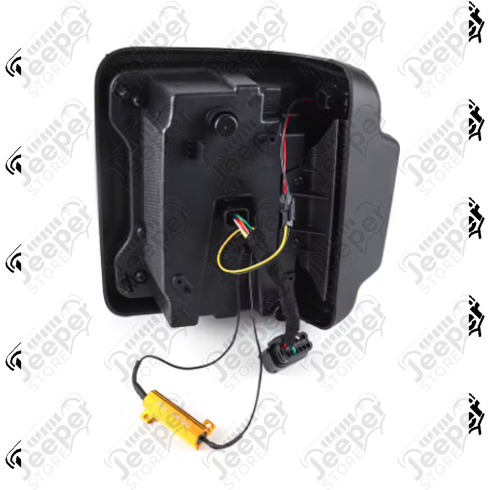 Kit 2 feux arrière LED version européen (couleur smoke) Jeep Wrangler JL